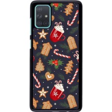 Coque Samsung Galaxy A71 - Christmas 25 Pattern Gingerbread House