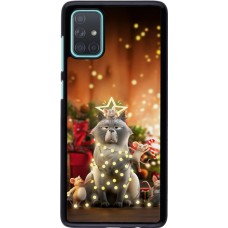 Coque Samsung Galaxy A71 - Christmas 25 Xmas Cat