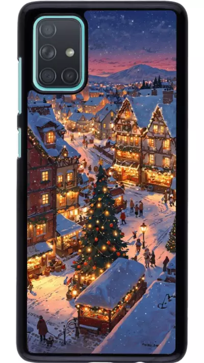 Coque Samsung Galaxy A71 - Christmas 25 Xmas Village