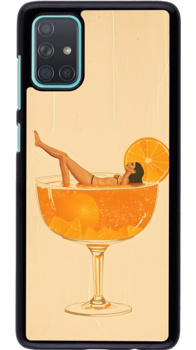 Coque Samsung Galaxy A71 - Cocktail bain vintage