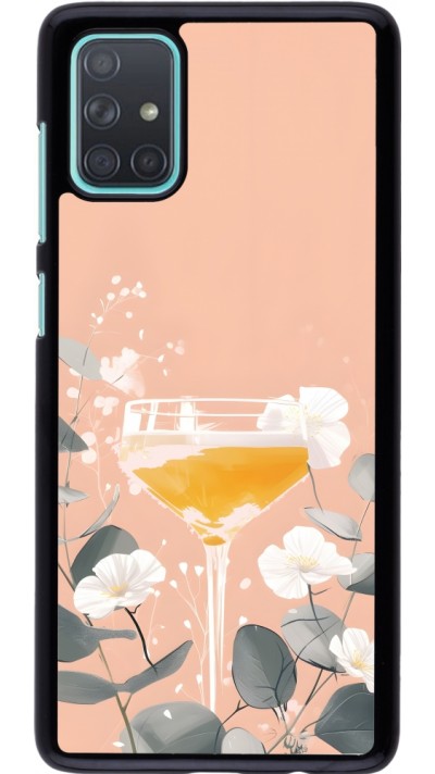 Samsung Galaxy A71 Case Hülle - Cocktail Flowers