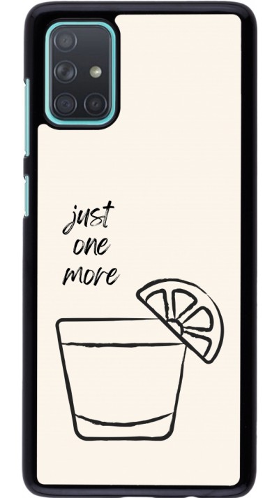 Samsung Galaxy A71 Case Hülle - Cocktail Just one more