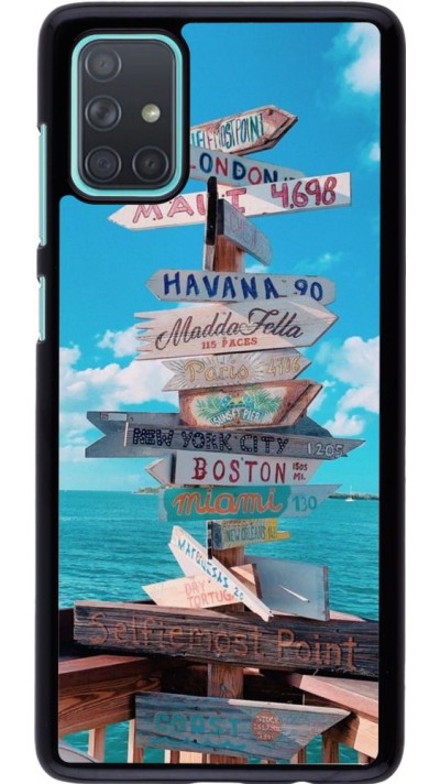 Coque Samsung Galaxy A71 - Cool Cities Directions