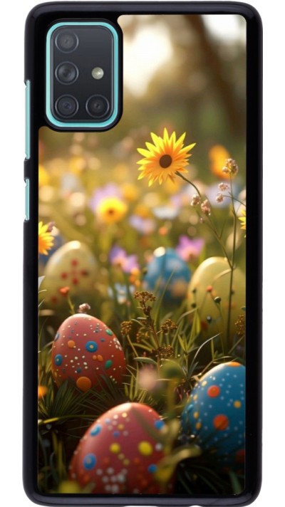 Coque Samsung Galaxy A71 - Easter 2026 Decorated eggs