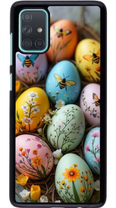 Coque Samsung Galaxy A71 - Easter 2026 Eggs with bees