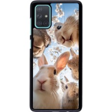 Coque Samsung Galaxy A71 - Easter 2026 Rabbits