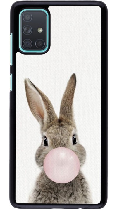Coque Samsung Galaxy A71 - Easter 2023 bubble gum bunny