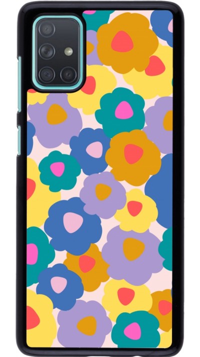 Samsung Galaxy A71 Case Hülle - Easter 2024 flower power
