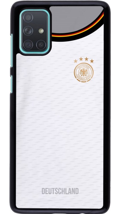 Samsung Galaxy A71 Case Hülle - Deutschland 2022 personalisierbares Fußballtrikot