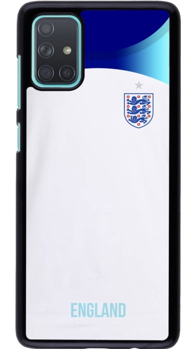 Coque Samsung Galaxy A71 - Maillot de football Angleterre 2022 personnalisable