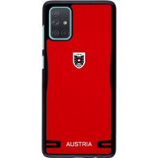 Coque Samsung Galaxy A71 - Maillot de football Autriche 2026 personnalisable