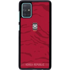 Samsung Galaxy A71 Case Hülle - Südkorea 2026 personalisierbares Fussballtrikot