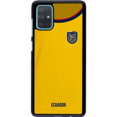 Samsung Galaxy A71 Case Hülle - Ecuador 2022 Fußballtrikot