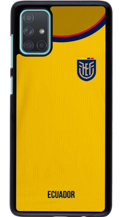 Samsung Galaxy A71 Case Hülle - Ecuador 2022 Fußballtrikot