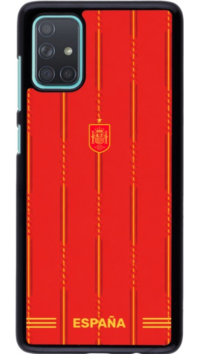 Samsung Galaxy A71 Case Hülle - Spanien 2026 personalisierbares Fussballtrikot