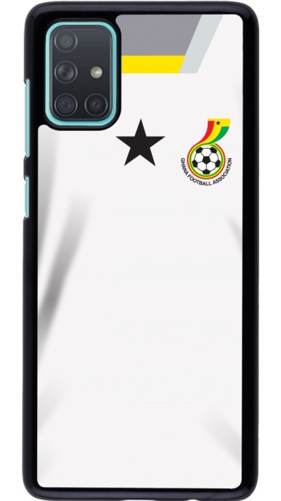 Coque Samsung Galaxy A71 - Maillot de football Ghana 2022 personnalisable