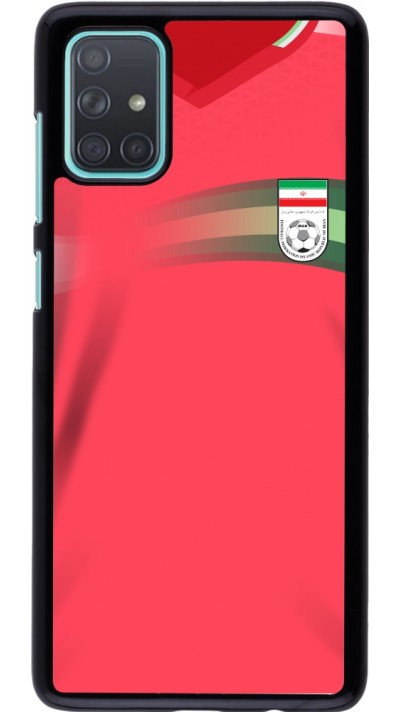 Coque Samsung Galaxy A71 - Maillot de football Iran 2022 personnalisable