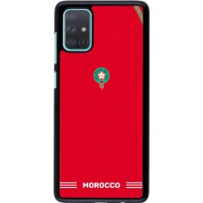 Coque Samsung Galaxy A71 - Maillot de football Maroc 2026 personnalisable