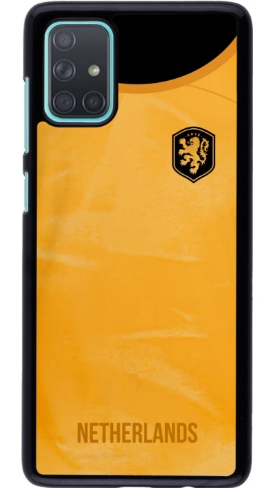 Samsung Galaxy A71 Case Hülle - Holland 2022 personalisierbares Fußballtrikot