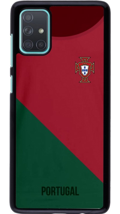 Coque Samsung Galaxy A71 - Maillot de football Portugal 2022