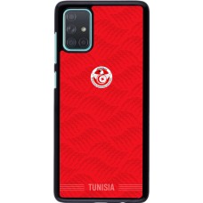 Coque Samsung Galaxy A71 - Maillot de football Tunisie 2026 personnalisable