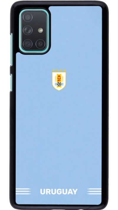 Samsung Galaxy A71 Case Hülle - Uruguay 2026 personalisierbares Fussballtrikot
