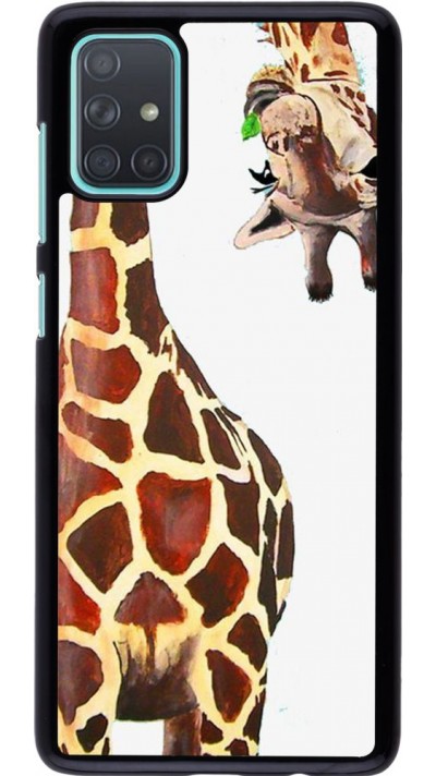 Hülle Samsung Galaxy A71 - Giraffe Fit