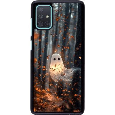 Coque Samsung Galaxy A71 - Halloween 2025 Ghost in the forest