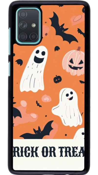 Samsung Galaxy A71 Case Hülle - Halloween 2025 Trick or treat
