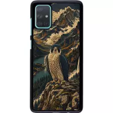Coque Samsung Galaxy A71 - Linocut Faucun pèlerin
