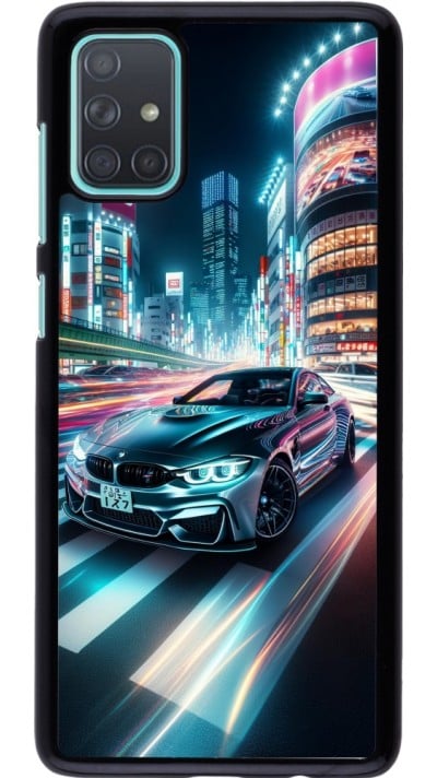 Samsung Galaxy A71 Case Hülle - BMW M4 Tokio Nacht