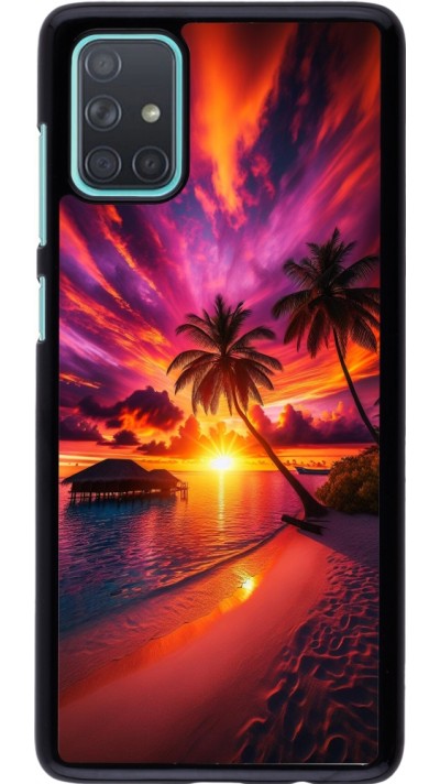 Coque Samsung Galaxy A71 - Maldives Dusk Bliss