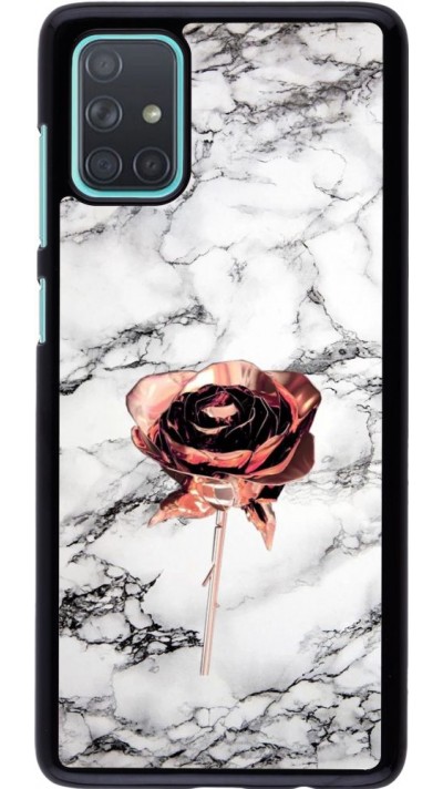 Hülle Samsung Galaxy A71 - Marble Rose Gold