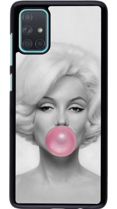 Hülle Samsung Galaxy A71 - Marilyn Bubble