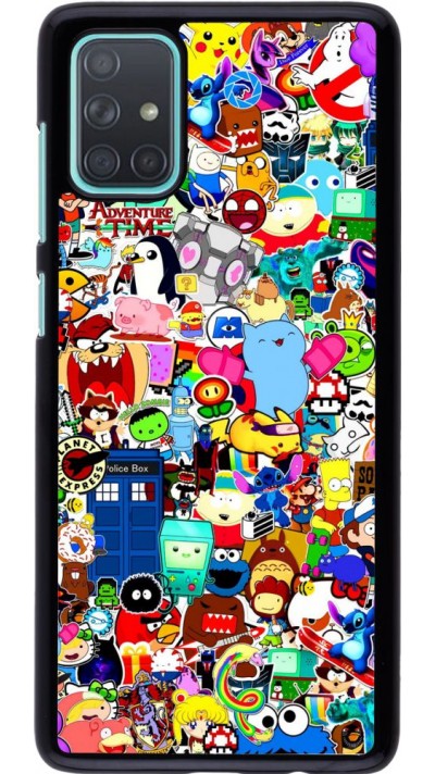 Coque Samsung Galaxy A71 - Mixed cartoons