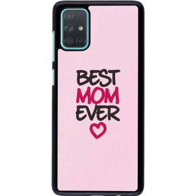Samsung Galaxy A71 Case Hülle - Mom 2023 best Mom ever pink