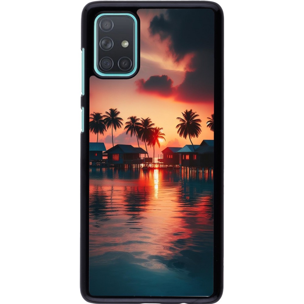 Coque Samsung Galaxy A71 - Paradis Maldives