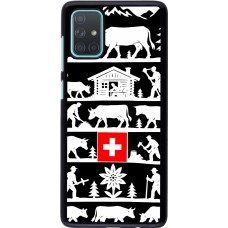 Samsung Galaxy A71 Case Hülle - Poya Schweiz 1 schwarz
