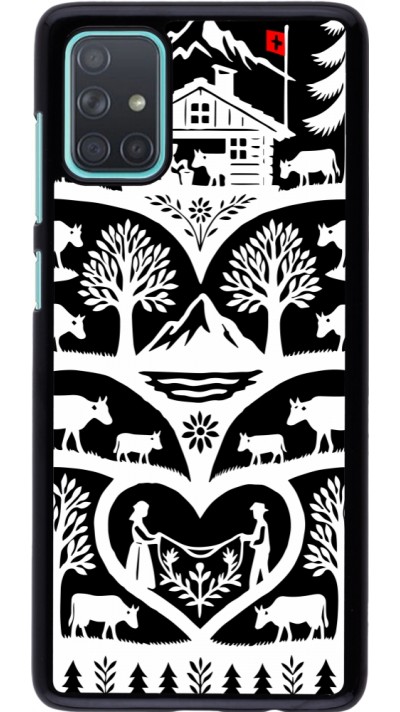 Samsung Galaxy A71 Case Hülle - Poya Schweiz 2 schwarz