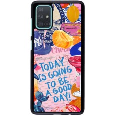 Coque Samsung Galaxy A71 - Preppy Today is Going to be a good day