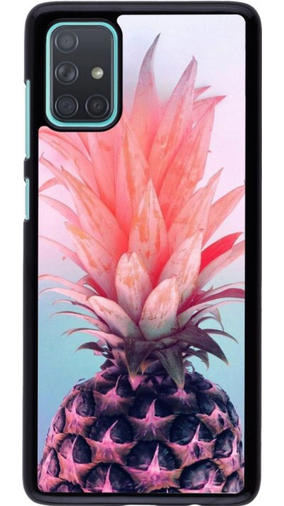 Coque Samsung Galaxy A71 - Purple Pink Pineapple