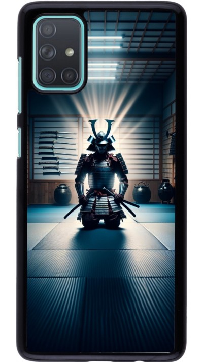 Samsung Galaxy A71 Case Hülle - Samurai im Gebet