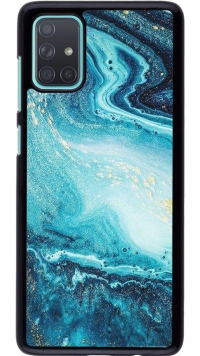 Hülle Samsung Galaxy A71 - Sea Foam Blue