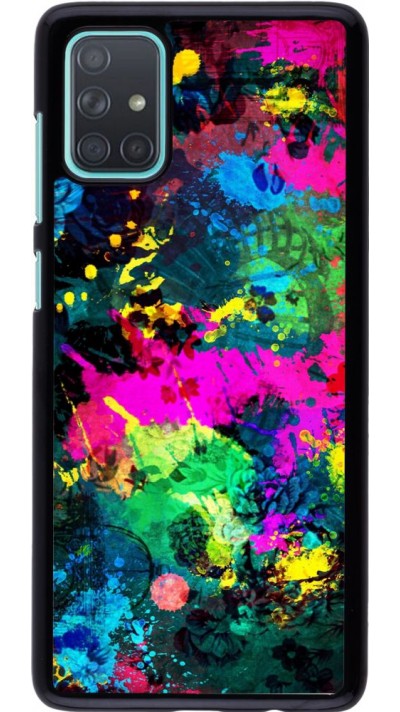 Coque Samsung Galaxy A71 - splash paint
