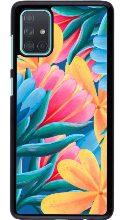 Coque Samsung Galaxy A71 - Spring 23 colorful flowers