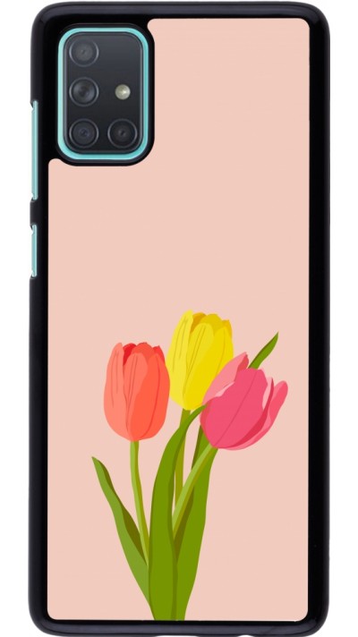 Coque Samsung Galaxy A71 - Spring 23 tulip trio