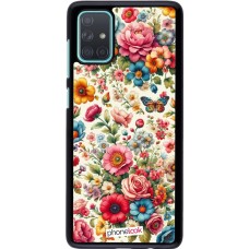 Coque Samsung Galaxy A71 - Spring 25 printemps fleuri