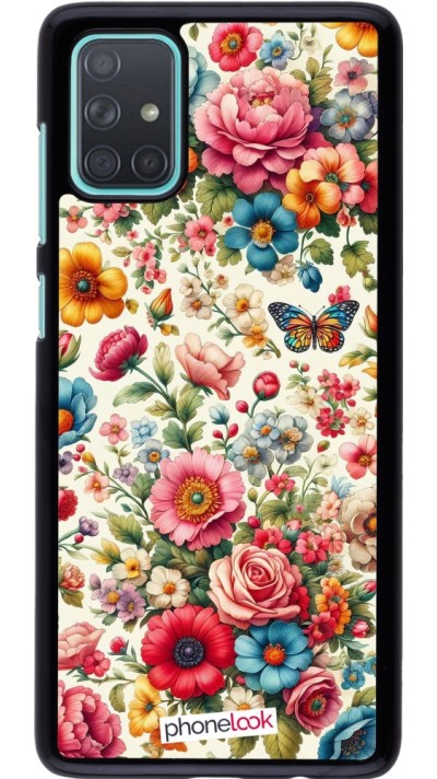 Coque Samsung Galaxy A71 - Spring 25 printemps fleuri