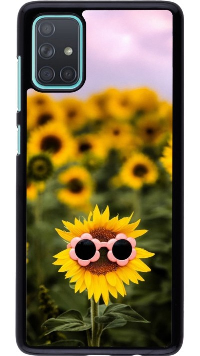 Coque Samsung Galaxy A71 - Sunflower with glasses Spring 2026