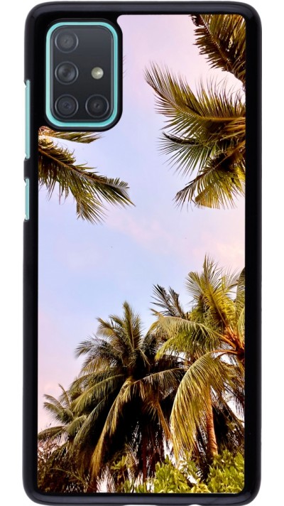 Samsung Galaxy A71 Case Hülle - Summer 2023 palm tree vibe